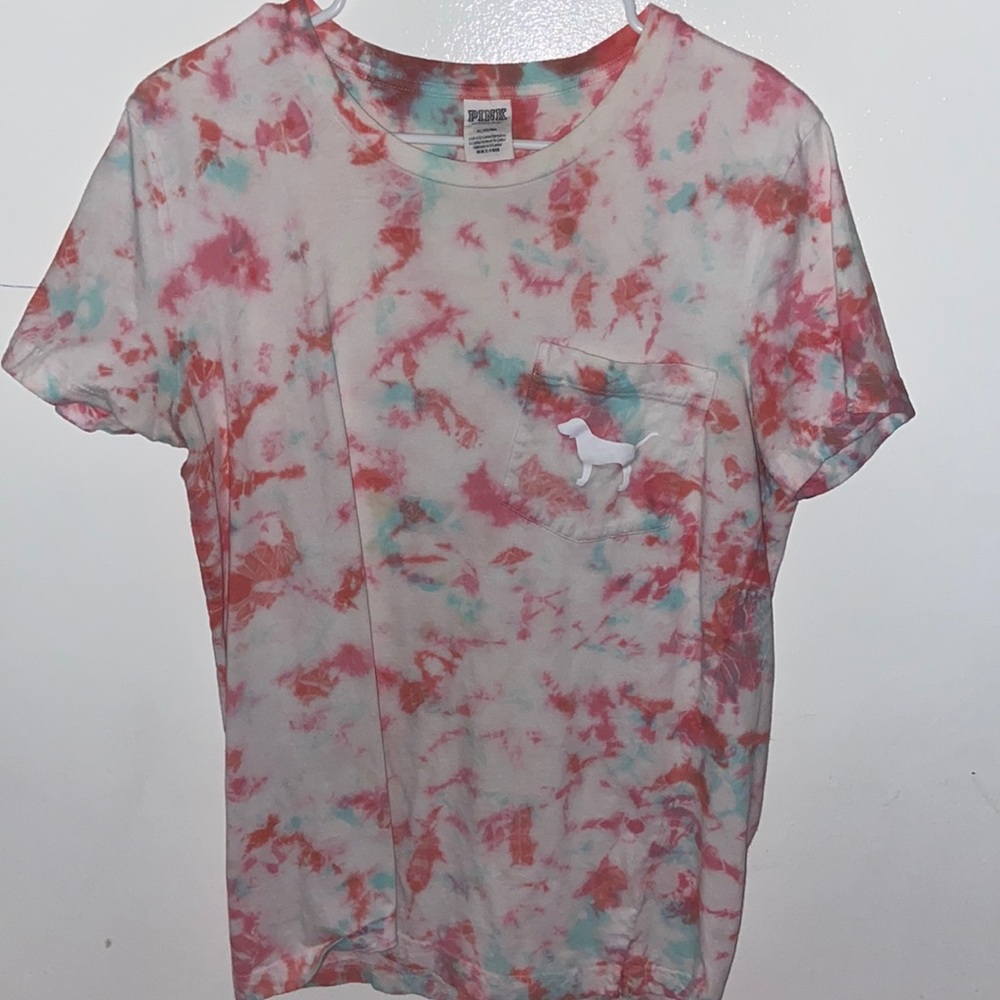 Tie dye PINK shirt